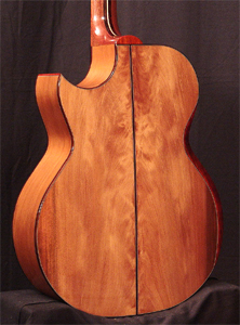 Ancient Kauri Acoustic Guitar by Bill Wise of Charis Acoustics